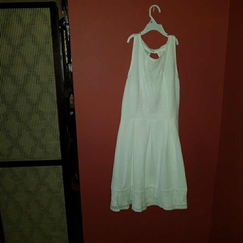 White dress